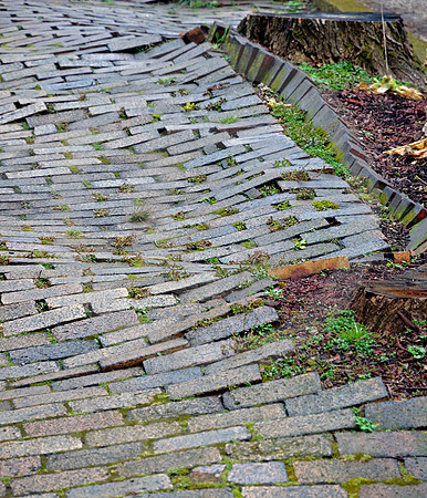 BRICK SIDEWALK #2 (Lincoln Highway Hanoverton OH)
