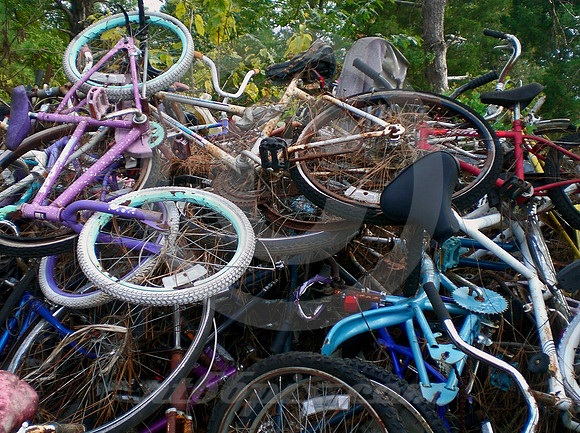 BICYCLE PILE (Lufkin TX)