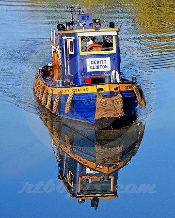 DEWITT CLINTON & REFLECTION (Erie Canal Gasport NY)