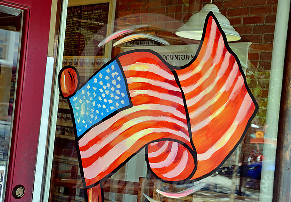 DOWNTOWN FLAG (Lincoln Highway Fort Collins CO)
