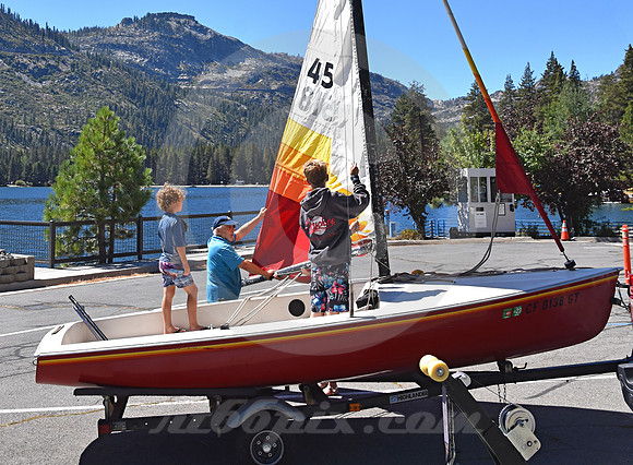 SAILBOAT (Lincoln Highway Donner Lake CA)