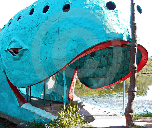 BLUE WHALE #2, WEST FRONT (Rt 66 Catoosa OK)
