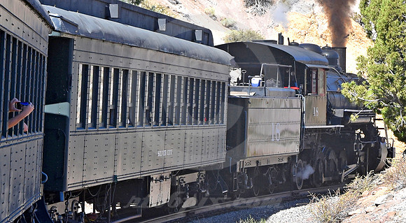 V&T #20 DETAIL (nr Virginia City NV)