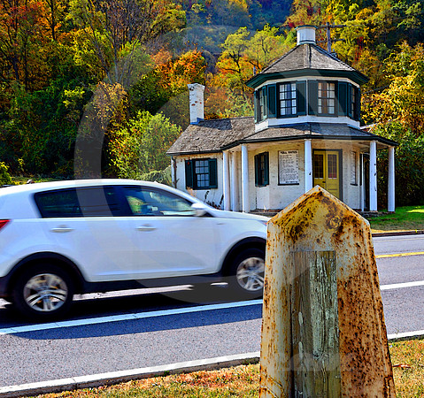 TOLL HOUSE IN SUN (National Road LaVale MD)