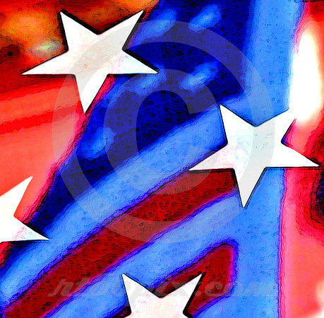FLAG OVERLAY (Erie Canal Medina NY)