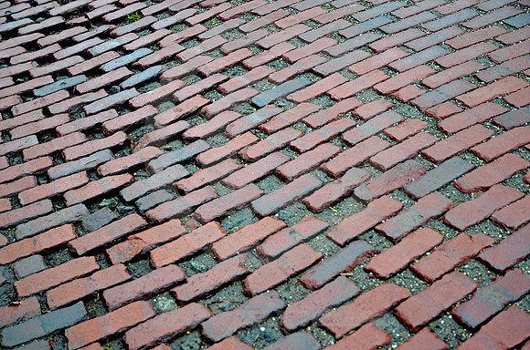BRICK SECTION-LEFT (Lincoln Highway Robertsville OH)
