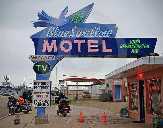 DEPARTURE CEREMONY (Rt 66 Tucumcari NM)