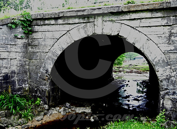 1830S STONE BRIDGE (National Road IL)