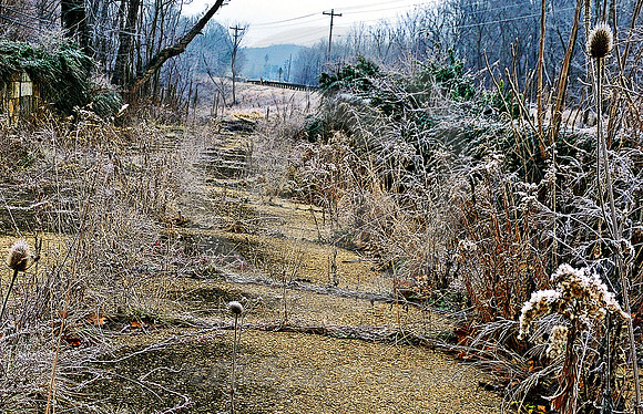 THE BRIDGE NOT TAKEN (National Road nr Mt Sterling OH)