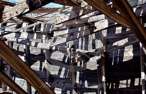 COLLAPSING RUIN (Rt 66 Glenrio TX/NM)