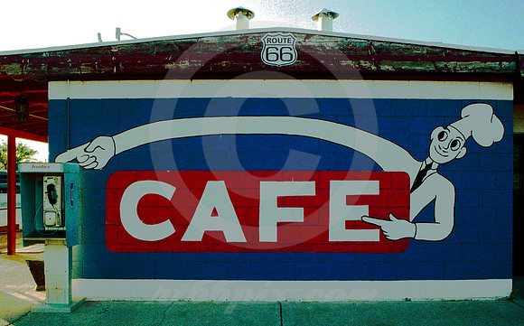 ARM AND CAFE (Rt 66 Peach Springs AZ)