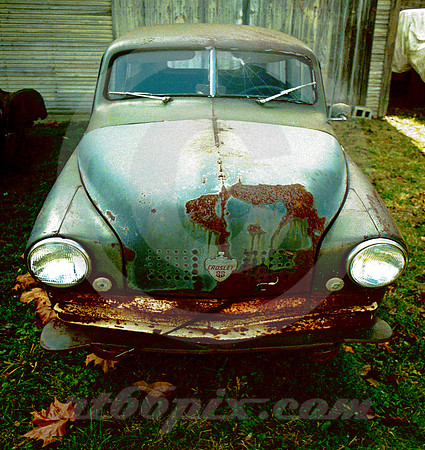 CROSLEY WAGON, LEAVES & BARN (National Road OH)