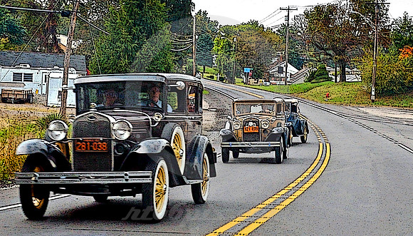 EASTBOUND FORDS (National Road nr Brownsville PA)