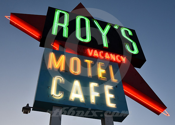 RESTORED NEON #8 (Rt 66 Amboy CA)