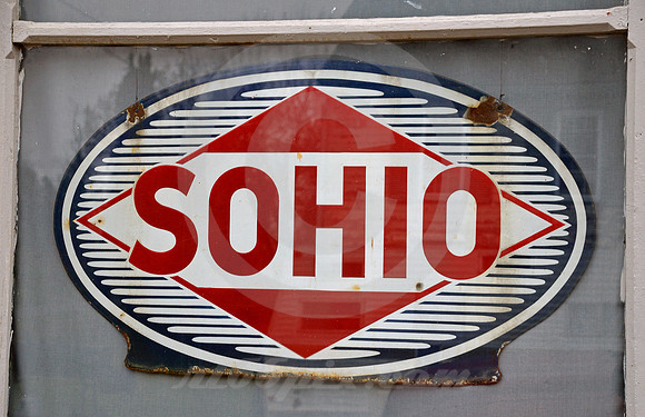 SOHIO SIGN (National Road Morristown OH)