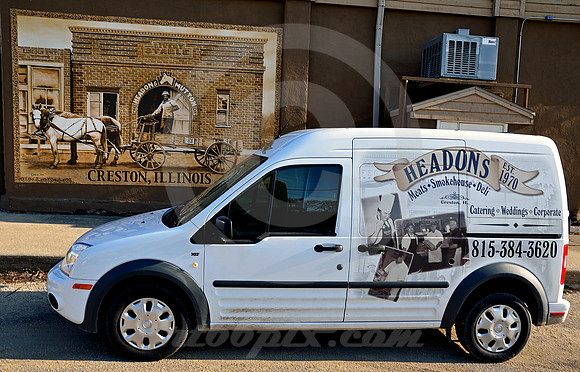 100 YEARS APART (Lincoln Highway Creston IL)