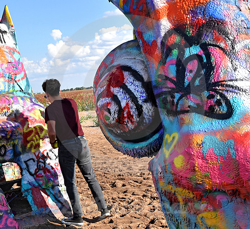 BUTTERFLY (Rt 66 Cadillac Ranch TX)