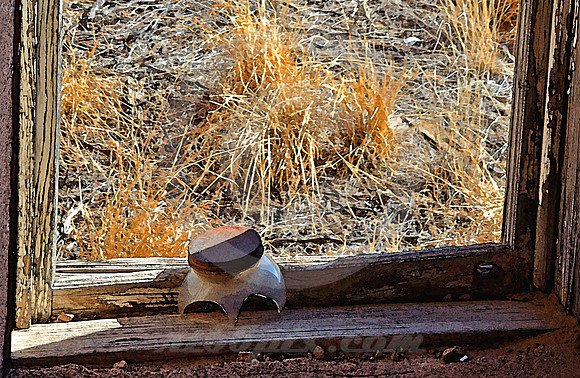 WINDOW VIEW (Rt 66 Glenrio NM/TX)