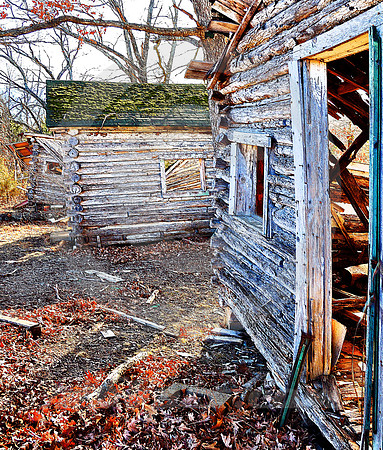 JOHN'S MODERN CABINS #45 (Rt 66 nr Arlington MO)