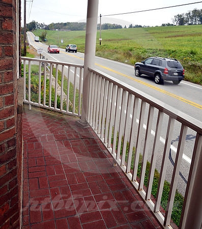 PORCH VIEW-SEARIGHTS (National Road nr Uniontown PA)