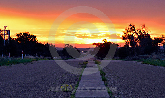 DIVIDING LINES (Rt 66 Glenrio NM/TX)