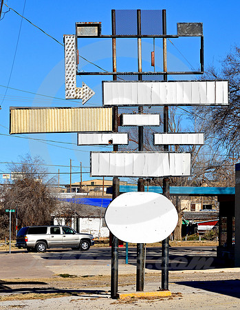 BLANK SIGNS (Big Spring TX)