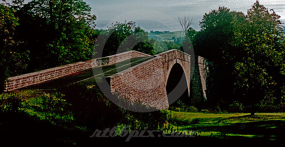 LITTLE CROSSINGS BRIDGE (1813) (National Road nr Grantsville MD)