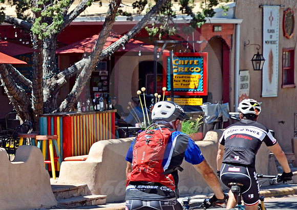 URBAN SCENE #51 (Rt 66 Santa Fe NM)
