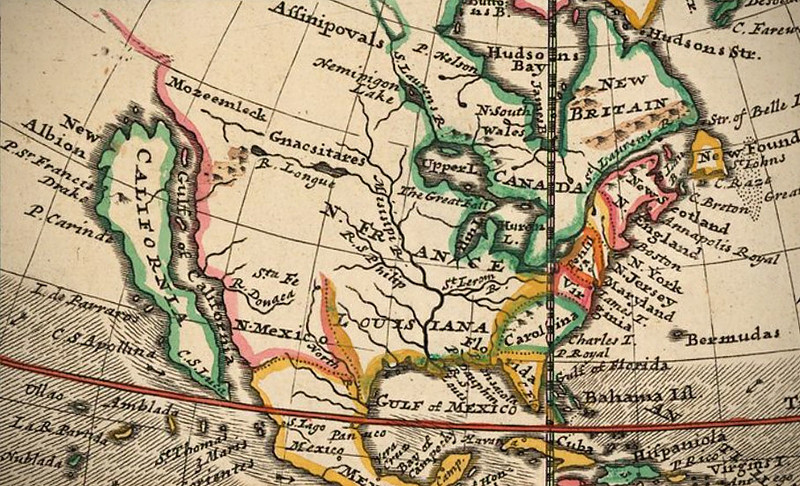 CA Island Map early 1700s