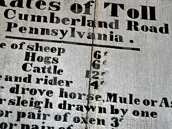 TOLL RATES (National Road Addison PA)