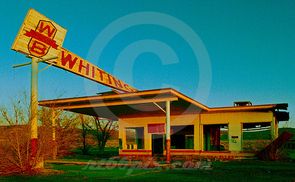 WHITING BROS. TWISTED SIGN (Rt 66 Grants NM)