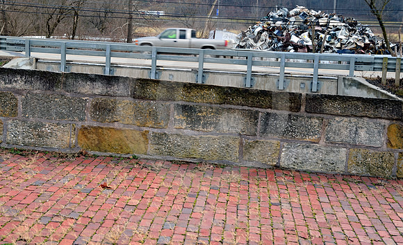 BRIDGE & SCRAP METAL (National Road nr Cambridge OH)