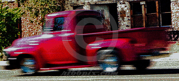 BLUR ON 66 #18 (Rt 66 AZ)