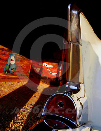 BILL'S 57 CHEVY & MOVIE STARS (Rt 66 Tucumcari NM)
