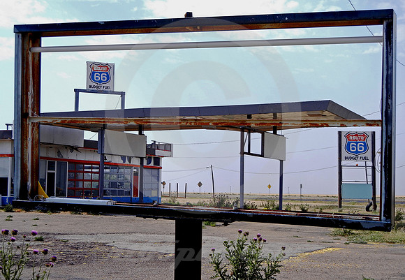 ROUTE 66 BUDGET FUEL (Rt 66 & I-40, Conway TX)