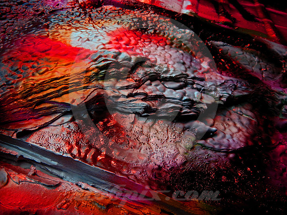 SEDIMENTARY PAINT LAYERS (Rt 66 Cadillac Ranch TX)