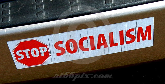 STOP SOCIALISM (I-40 Tucumcari NM)