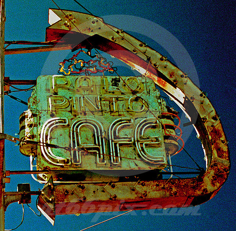 PALO PINTO CAFE SIGN (Palo Pinto TX)