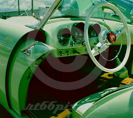 DISAPPEARING DOOR ('54 Kaiser Darrin) (Rt 66 Litchfield IL)