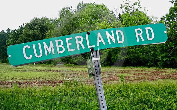 CUMBERLAND ROAD SIGN (National Road IL)