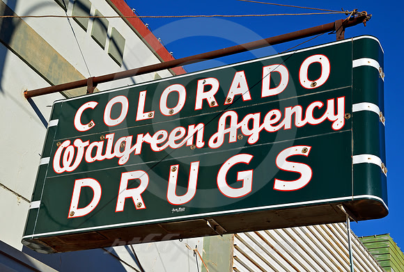 COLORADO DRUGS SIGN (Colorado City TX)