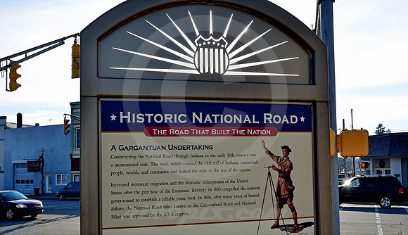SIGN & TRAFFIC (National Road Knightstown IN)