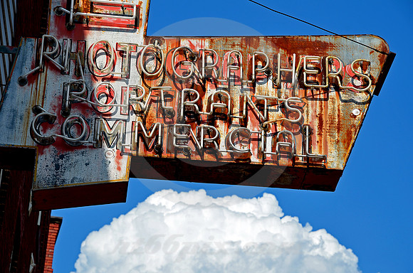 SIGN & CLOUD (National Road Cumberland MD)
