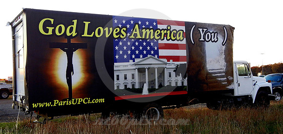 GOD LOVES AMERICA (YOU) (Paris TX)