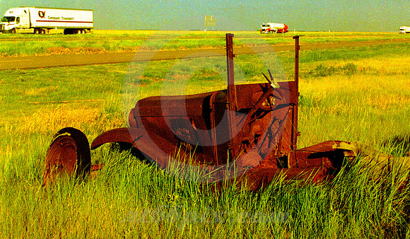$200 CHEVY TRUCK AND TRAFFIC (Rt 66 and I-40 nr Amarillo TX)