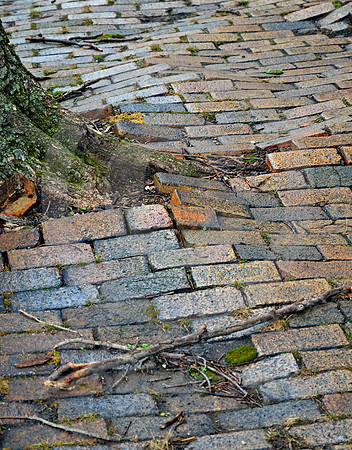 BRICK SIDEWALK #1 (Lincoln Highway Hanoverton OH)