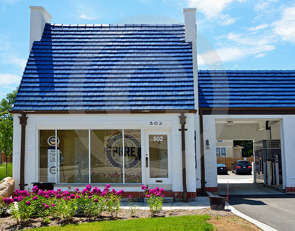RESTORED PURE STATION (Lincoln Highway Geneva IL)