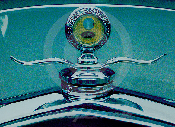 FORD RADIATOR ORNAMENT (Rt 66 Clinton OK)