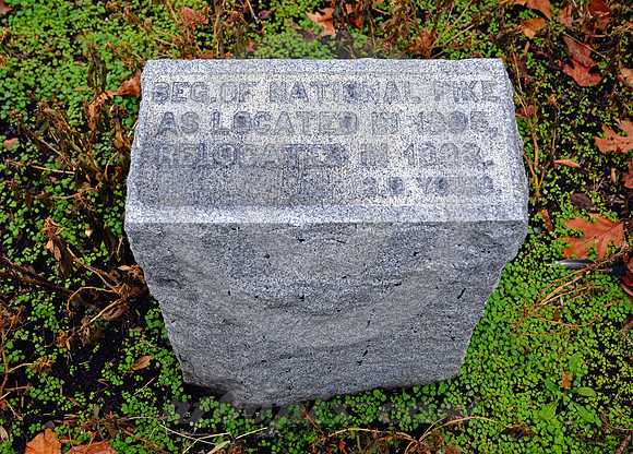 BEGINNING STONE (National Road Cumberland MD)