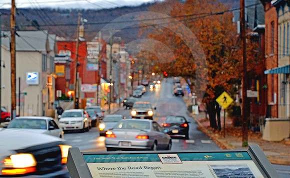 WHERE THE ROAD BEGAN #2 (National Road Cumberland MD)